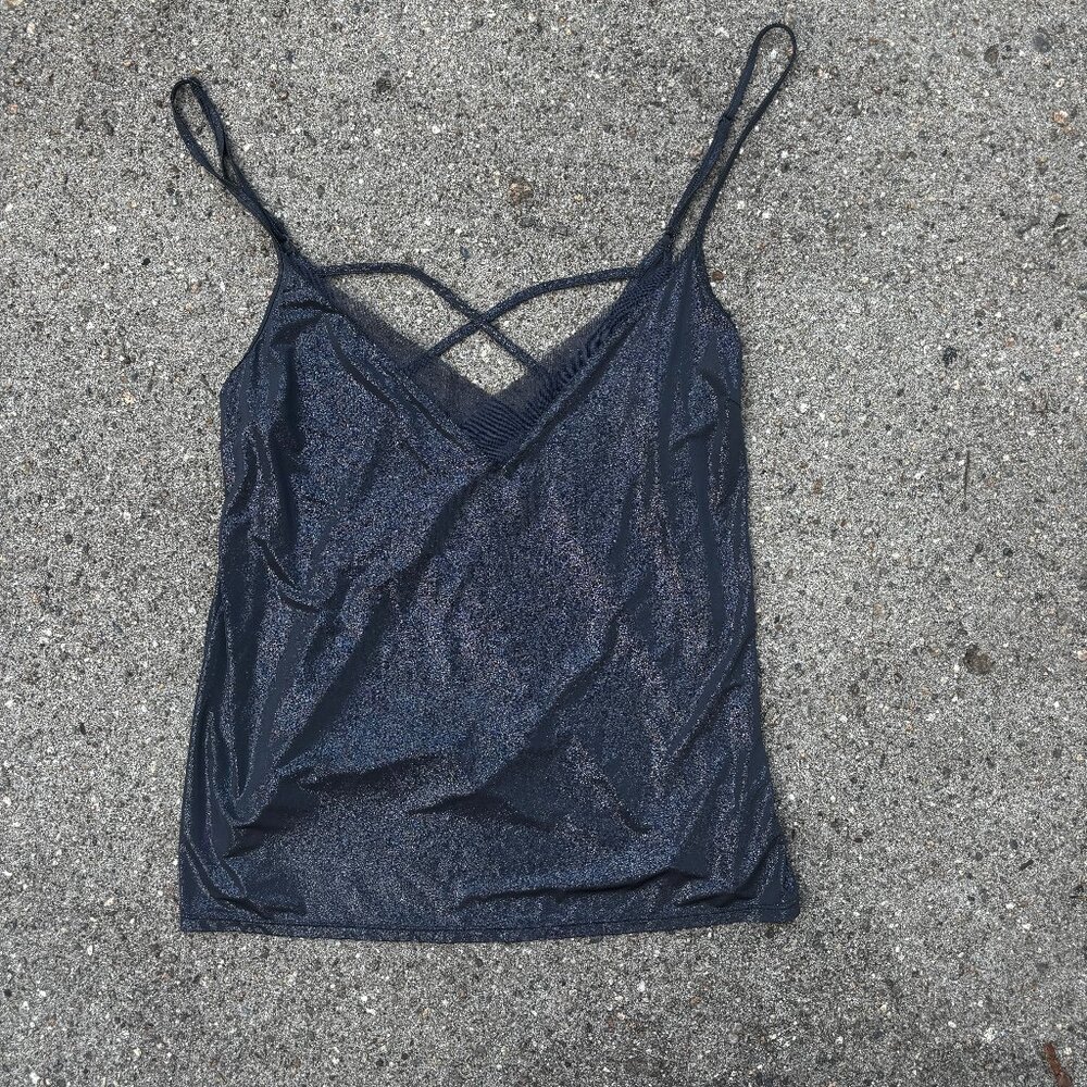 Shimmery gray cami
